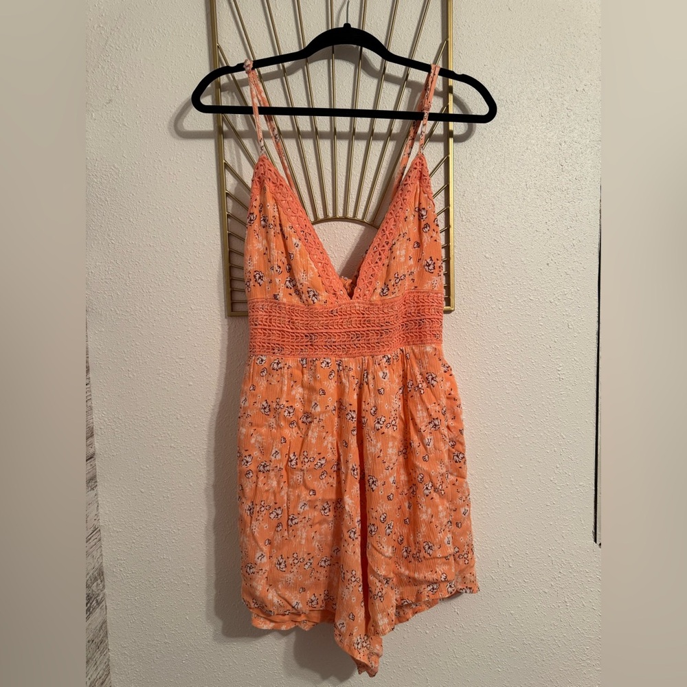 Peachy Pink Romper